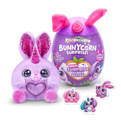Мягкие животные - Мягкая игрушка Rainbocorn-D Bunnycorn surprise (9260D)