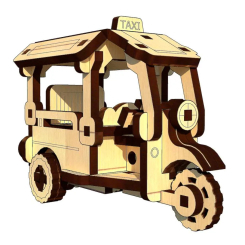 3D-пазли - Тривимірний пазл Pazly Тук-Тук (OPZ-0031) 3D-пазли - Тривимірний пазл Pazly Тук-Тук (OPZ-0031)