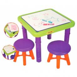 Дитячі меблі - Столик і два стільчики(5006) Дитячі меблі - Столик і два стільчики(5006)