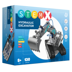 Конструктори з унікальними деталями - Конструктор StemX Гідравлічний екскаватор (71601)