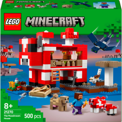 Конструктори LEGO - Конструктор LEGO Minecraft Грибний будинок (21270)