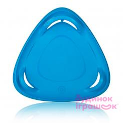 Санки и аксессуары - Санки-тарелка для взрослых Plastkon Метеор 60 синие (8595096938013)