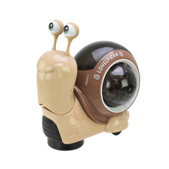 Фігурки тварин - Інтерактивна іграшка Країна Іграшок Равлик бежево-коричневий (PL-724-20/2) Фігурки тварин - Інтерактивна іграшка Країна Іграшок Равлик бежево-коричневий (PL-724-20/2)