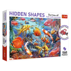 Пазлы - Пазл Trefl Hidden shapes Подводный мир 1060 элементов (10676)