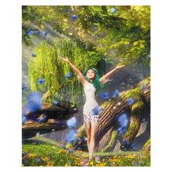 Товари для малювання - Картина за номерами Brushme Mavka Весняна (BS54049) Товари для малювання - Картина за номерами Brushme Mavka Весняна (BS54049)