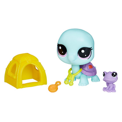 Игрушечные наборы - Набор Littlest Pet Shop Парочка зверушек Бев и Келли (B9358/E0463)