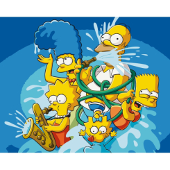 Товары для рисования - Картина по номерам Art Craft Crazy family 40 х 50 см (16039-AC)