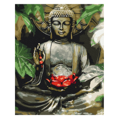 Товари для малювання - Картина за номерами Brushme Баллійський Будда (BS51543)