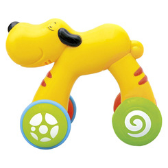 Машинки для малюків - Розвивальна іграшка Bebelino Натисни і їдь Песик Боб (58105)