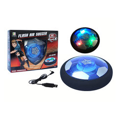 Спортивные активные игры - Аэромяч RongXin для домашнего футбола с подсветкой 18 см аккумулятор (RX3381B)