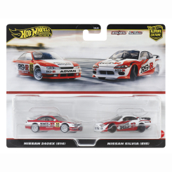 Автомоделі - Набір автомоделей Hot Wheels Car culture Nissan 240SX S14 і Nissan Silvia S15 (HBL96/HRR84)