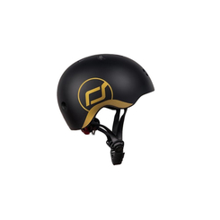 Защитное снаряжение - Шлем защитный Scoot and Ride черный с фонариком (SR-181206-BLACK)