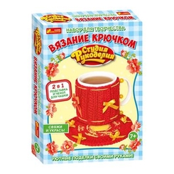 Наборы для рукоделия - Набор для вязания Ranok creative Чехол на чашку Бантики (15185005Р)
