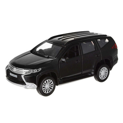 Коллекционные автомодели - Автомодель Технопарк Mitsubishi Pajero Sport 1:32 чёрная (PAJERO-SB)