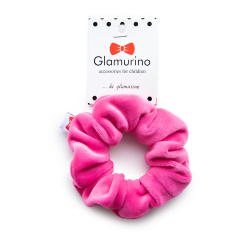 Бижутерия и аксессуары - Резинка Glamurino плюшевая M малиновая (6041.11)