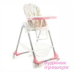 Товари для догляду - Стілець для годування Babyhit Aricare Triumph рожевий (26228)