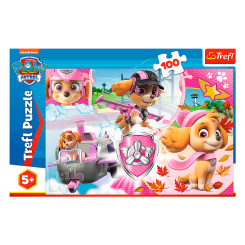 Пазлы - Пазл Trefl Paw Patrol Скай в действии 100 елементов (16368) Пазлы - Пазл Trefl Paw Patrol Скай в действии 100 елементов (16368)