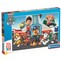 Пазли - Пазл Clementoni Maxi Paw Patrol 104 елементи (23753)