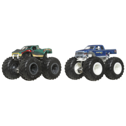 Автомоделі - Набір автомоделей Hot Wheels Monster trucks Snakebite vs Bigfoot (FYJ64/JCC74)