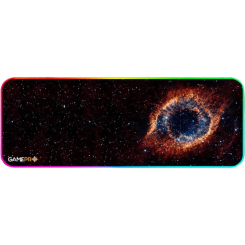 Клавиатура и мыши - Игровая поверхность GamePro Nitro XL Black с принтом и подсветкой RGB USB (MP636)