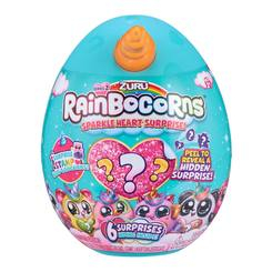 М'які тварини - М'яка іграшка Rainbocorns S2 Sparkle heart Реінбокорн-B сюрприз (9214B)