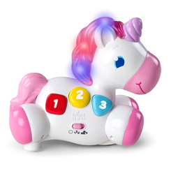 Розвивальні іграшки - Іграшка музична Bright Starts Rock & Glow Unicorn (10307) (74451103078)