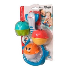 Игрушки для ванны - Игрушка для купания Infantino Сачок и мячики (205041I)