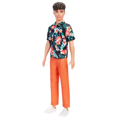 Куклы - Кукла Barbie Fashionistas Кен в рубашке с цветами (HBV24)