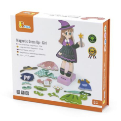 Наборы для творчества - Магнитная игра Viga Toys Одень девочку (44635)
