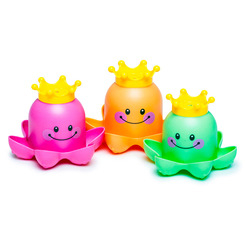 Іграшки для ванни - Пірамідка Bebelino Восьминіжки (58052) Іграшки для ванни - Пірамідка Bebelino Восьминіжки (58052)