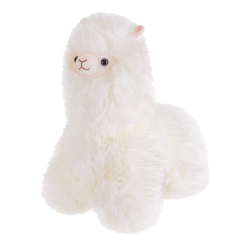 Мягкие животные - Мягкая игрушка Shantou Jinxing Лама белая 40 см (C2501/1)