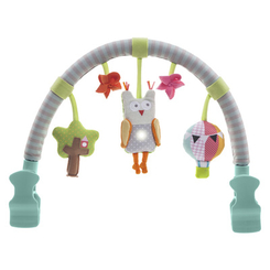 Підвіски для ліжка та коляски - Музична дуга для коляски Taf Toys Лісова сова зі звуком та світлом (11875)