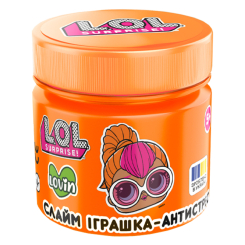 Антистресс игрушки - Игрушка-антистресс Lovin LOL Surprise Crunchy slime оранжевый (LOL80200/1) Антистресс игрушки - Игрушка-антистресс Lovin LOL Surprise Crunchy slime оранжевый (LOL80200/1)