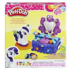 Наборы для лепки - Игровой набор Play-Doh Туалетный столик Рарити (B3400)