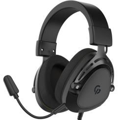 Ігрова периферія - Ігрова гарнітура GamePro Black (HS766)