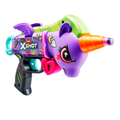 Помпова зброя - Швидкострільний бластер X-Shot Purple Blastercorn (36882R)