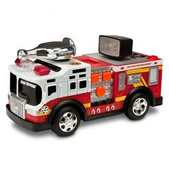 Транспорт і спецтехніка - Рятувальна техніка Пожежна машина зі світлом і звуком Toy State (34513)