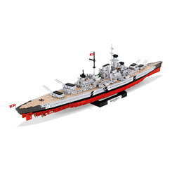 Конструкторы с уникальными деталями - Конструктор COBI World of warships Линкор Бисмарк (COBI-3081)