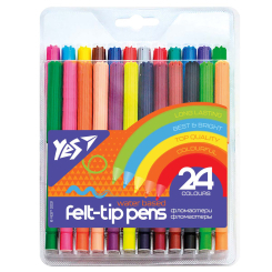 Канцтовары - Набор маркеров Yes Erudite 24 цвета (650461)