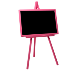 Детская мебель - Мольберт двухсторонний магнитный Бертик розовый доска для рисования 3в1 (арт. СК 02р) (501496968)