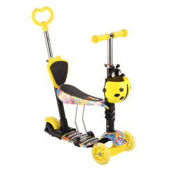 Самокати - Самокат Країна Іграшок 5 в 1 жовтий (SC20482/3)