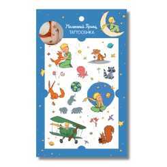 Косметика - Набір тату для тіла Tattooshka Світ Маленького принца (LM-08)