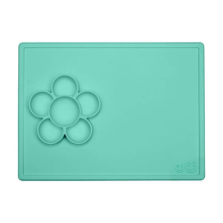Товары по уходу - Силиконовая тарелка коврик EZPZ Play Mat Mint зеленый (PLAY MAT MINT)