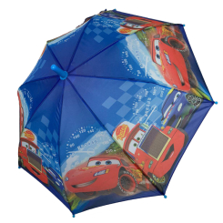 Парасольки і дощовики - Дитяча парасолька-тростина Paolo Rossi "Тачки" для хлопчика Різнобарвна 008-1