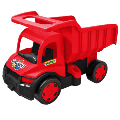 Машинки для малышей - Грузовик Wader Gigant красный (65028) Машинки для малышей - Грузовик Wader Gigant красный (65028)