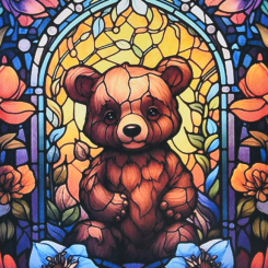 Мозаика - Алмазная картина Strateg Волшебный медвежонок 30 х 30 см (DEEX16287) Мозаика - Алмазная картина Strateg Волшебный медвежонок 30 х 30 см (DEEX16287)