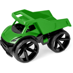 Машинки для малышей - Самосвал Wader Maximus зеленый (64010)