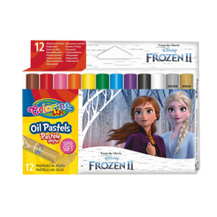 Канцтовари - Олівці пастельні Colorino Disney Холодне серце 2 12 кольорів масляні (91116PTR) (566542)