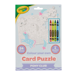 Товары для рисования - Набор для разрисовывания Crayola Пазл Пони-клуб (15919-B) Товары для рисования - Набор для разрисовывания Crayola Пазл Пони-клуб (15919-B)