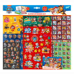 Наборы для творчества - Большой набор наклеек Moxy Paw Patrol (720985)